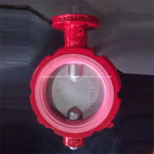 Nature Rubber Seat Butterfly Valve